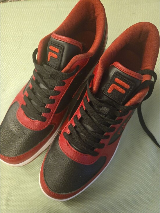 Fila Other - FILA Men's Original Fitness Sneakers Red and Black Synthetic Leather Size 10.5M